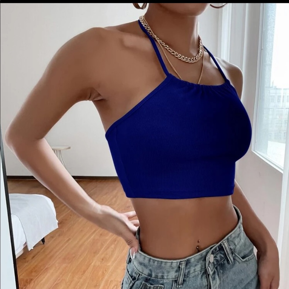 Halter Neck Tank Top